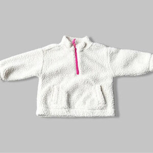 Gap Baby Sherpa Quarter-Zip Sweatshirt 18-24 months